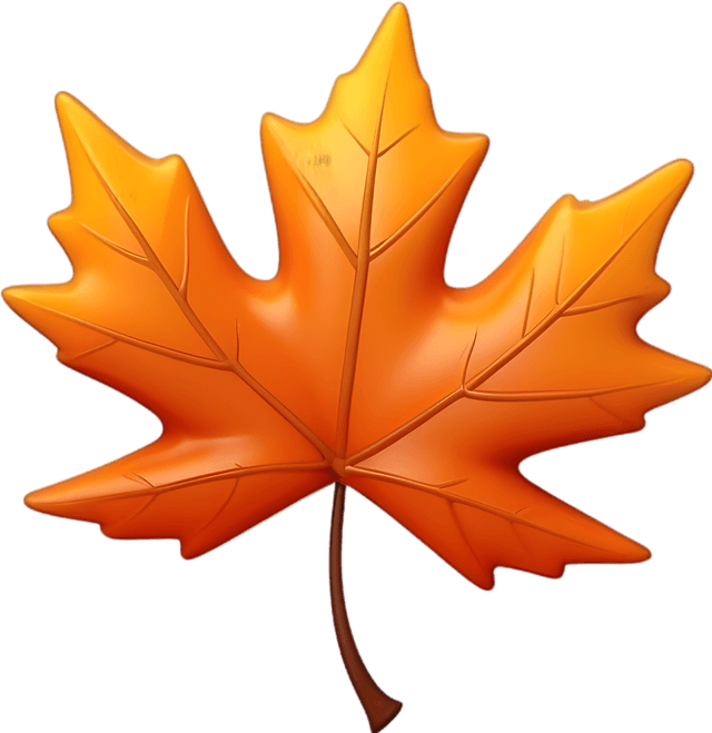 The Orange Leaf Logo